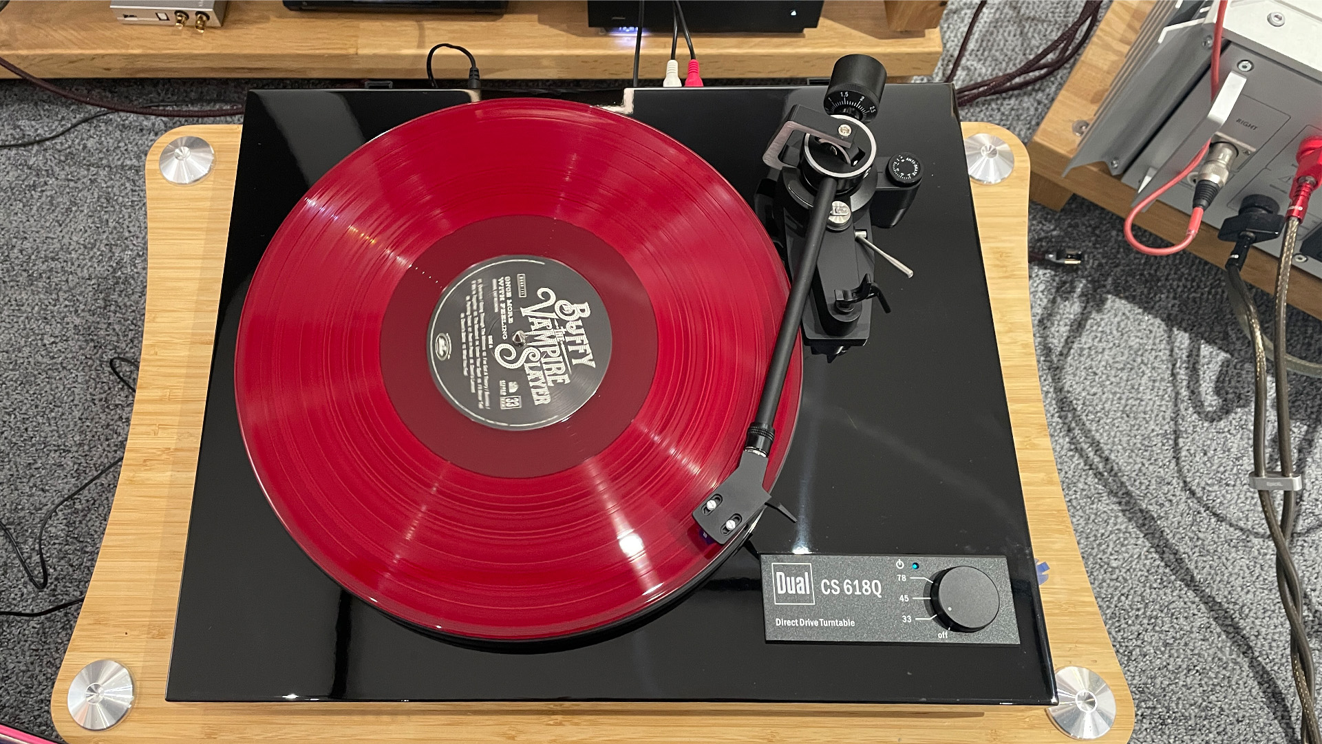 Dual CS 618Q turntable