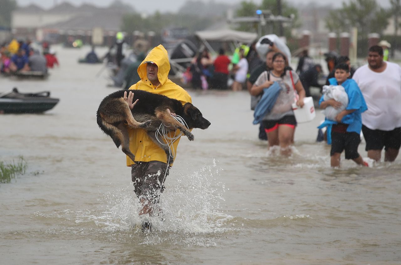 Trillions of gallons of water have dumped on Texas