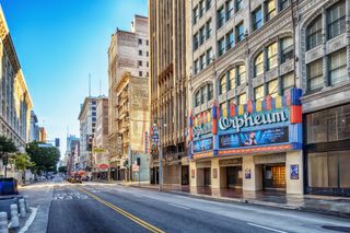 old Broadway theatres in DTLA