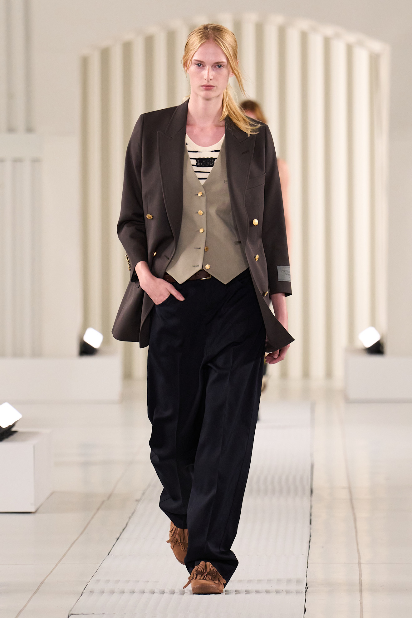 preppy looks on the milan fashion week spring 2026 runway