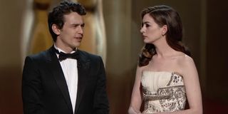 James Franco and Anne Hathaway at the Oscars