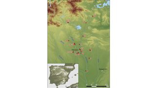 Roman military presence in Castile.