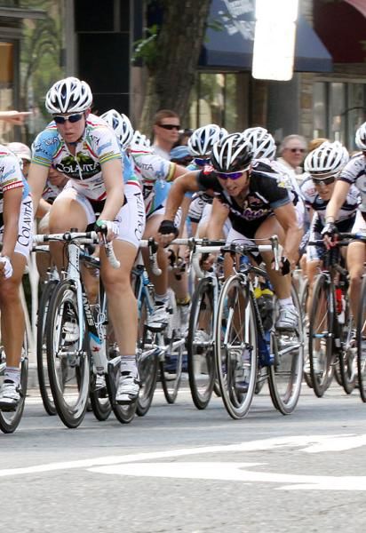 Despite the use of elbow jabs, it's clear that Laura does not have a ticket to board.