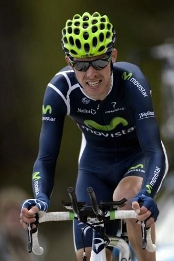 Rui Costa (Movistar) finished fourth in the time trial and third overall at the Tour de Romandie.