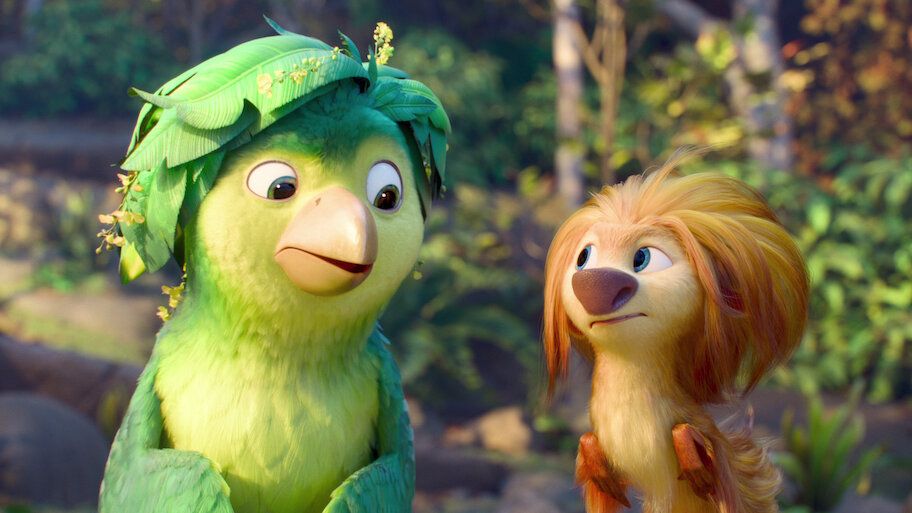 Characters from the Netflix animated movie Swapped