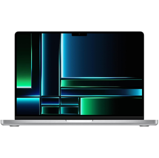 MacBook Pro 14-inch with screen open