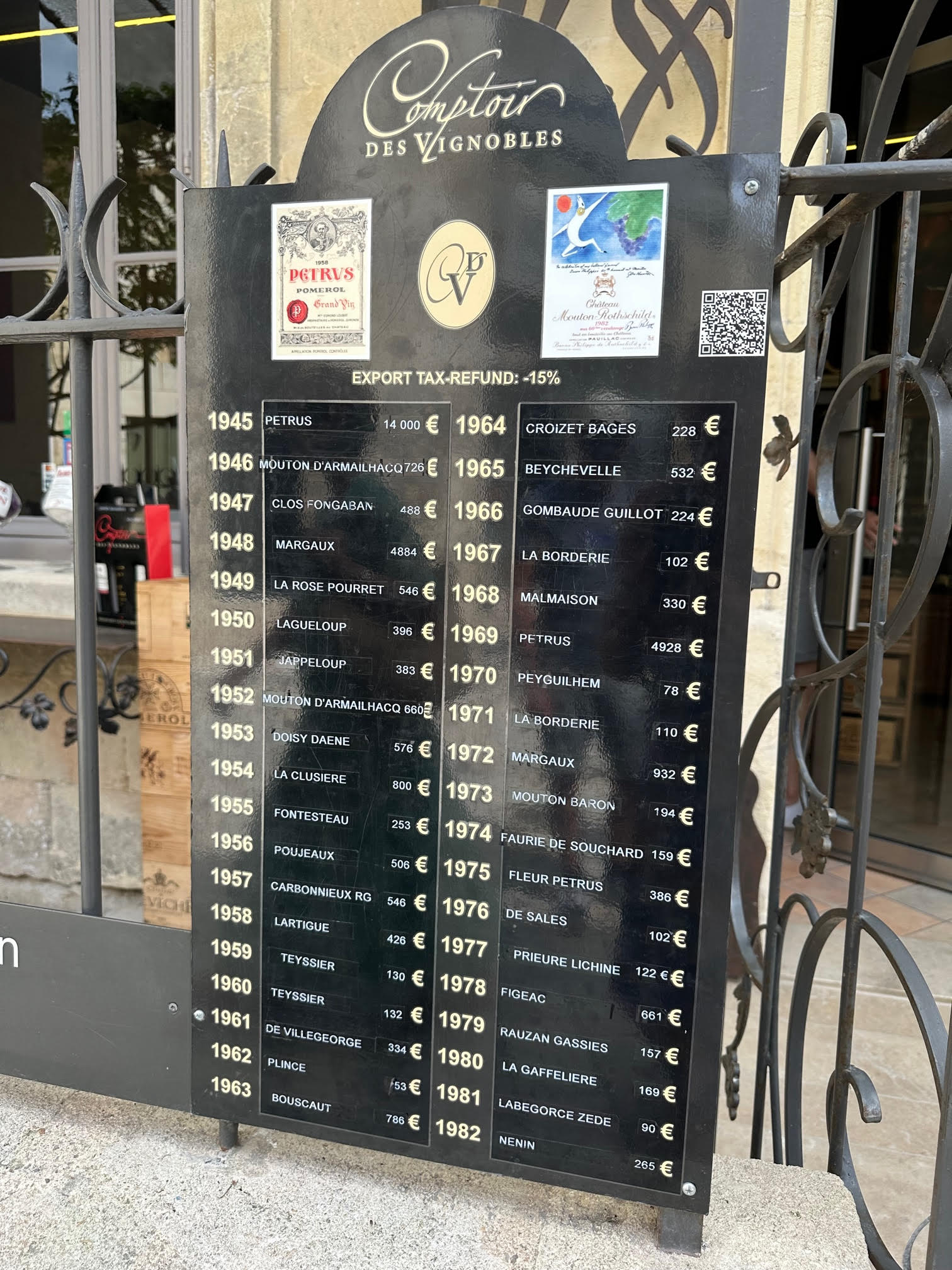 Comptoir des Vignobles