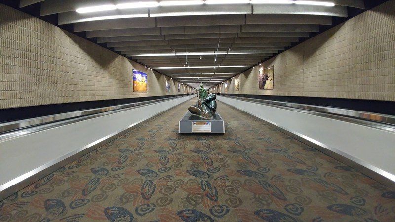 Beneath ATL &mdash;&nbsp;wide-angle lens