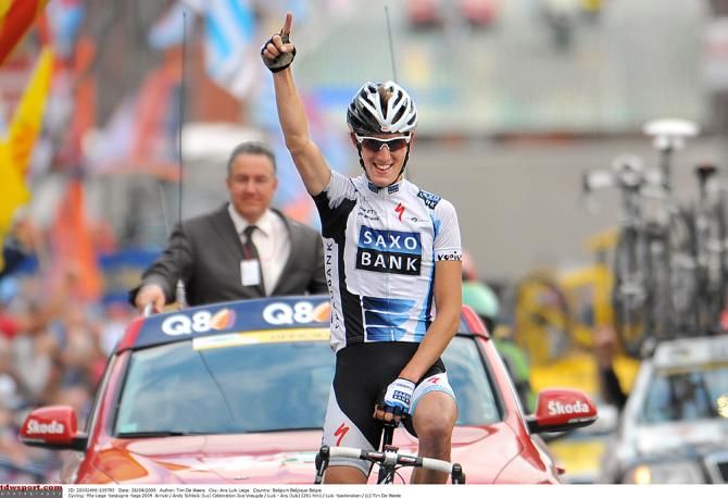 In 2009 Andy Schleck won Liege-Bastogne-Liege