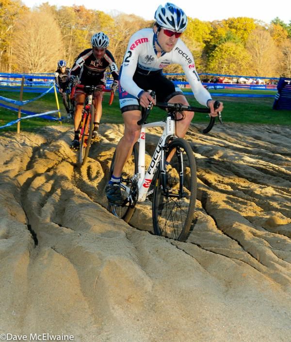 Jeremy Durrin (JAM Fund/ NCC) rode with the leaders early but then slipped back in the pack