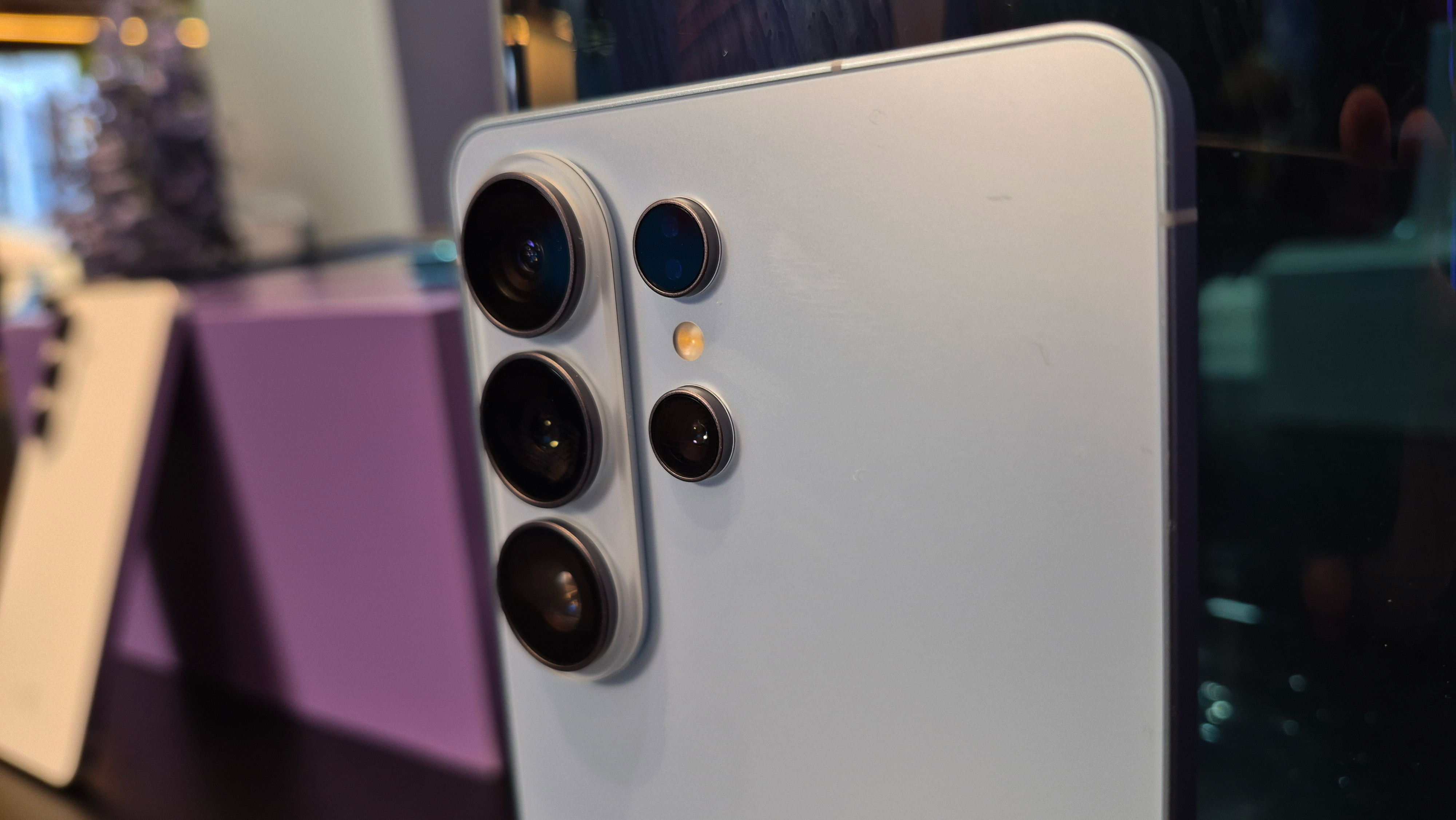 The Samsung Galaxy S26 Ultra on a desk