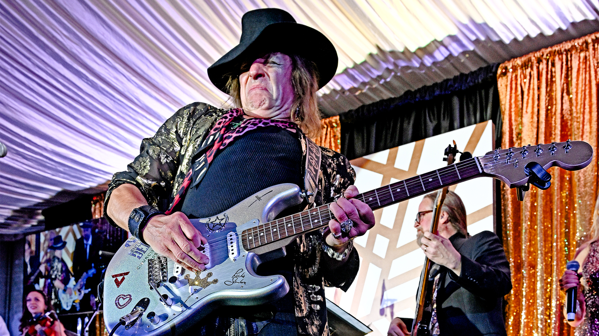 Richie Sambora performs during the Barnstable Brown Gala at Barnstable-Brown Mansion on May 06, 2022 in Louisville, Kentucky.