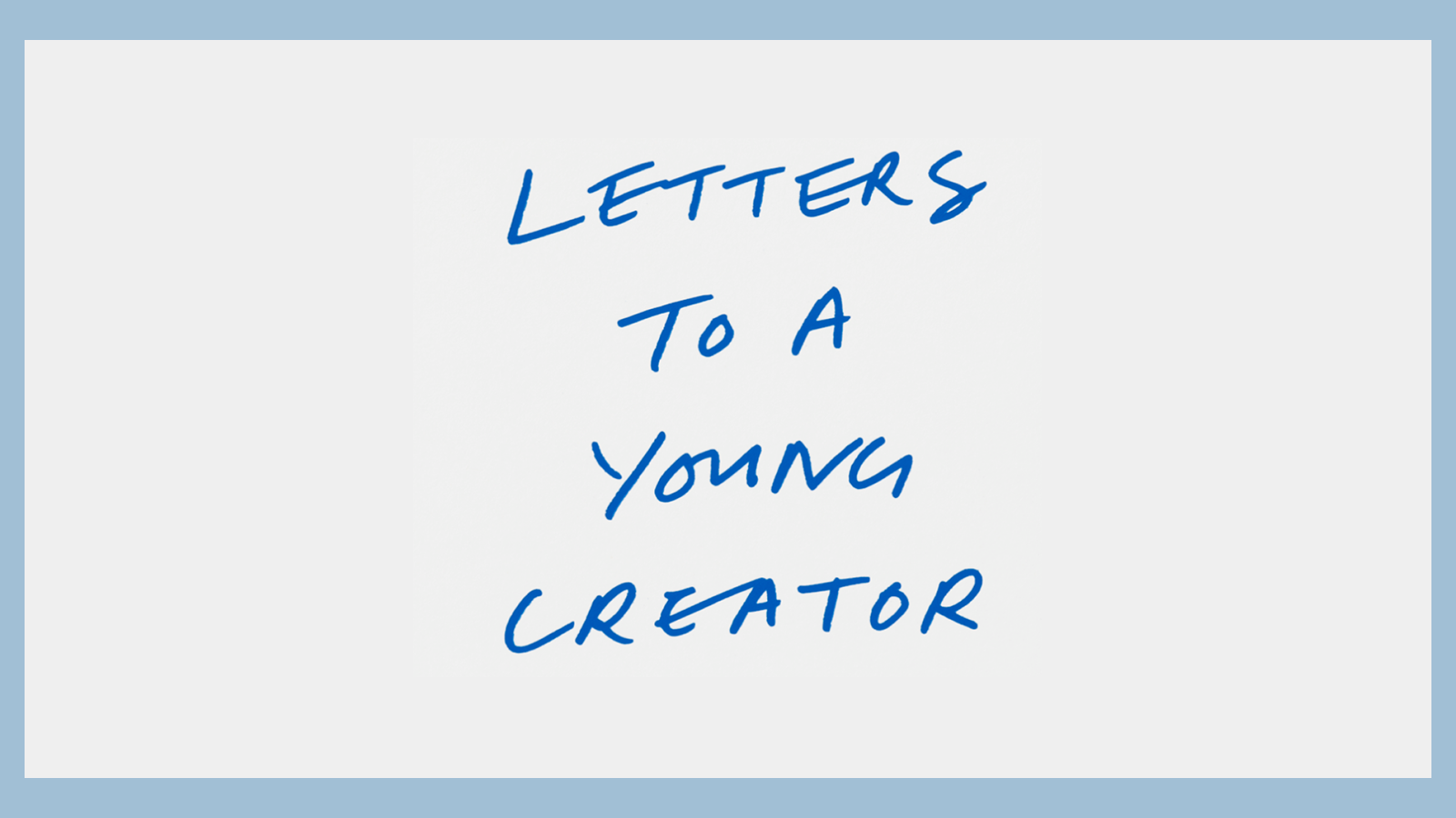 Letters to a Young Creator, Steve Jobs Archive