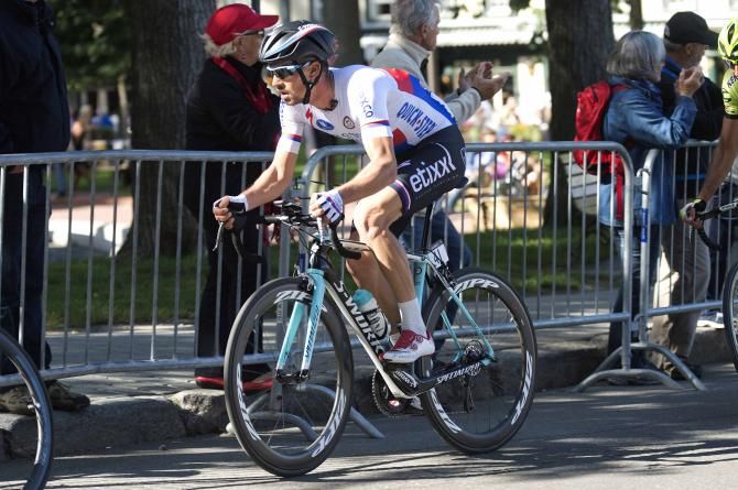 Zdenek Stybar out on course