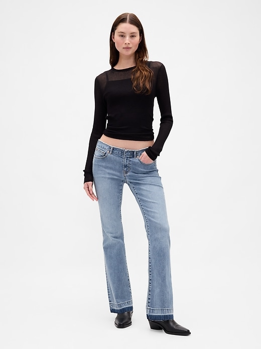 Low Rise Long &amp;amp; Lean Jeans