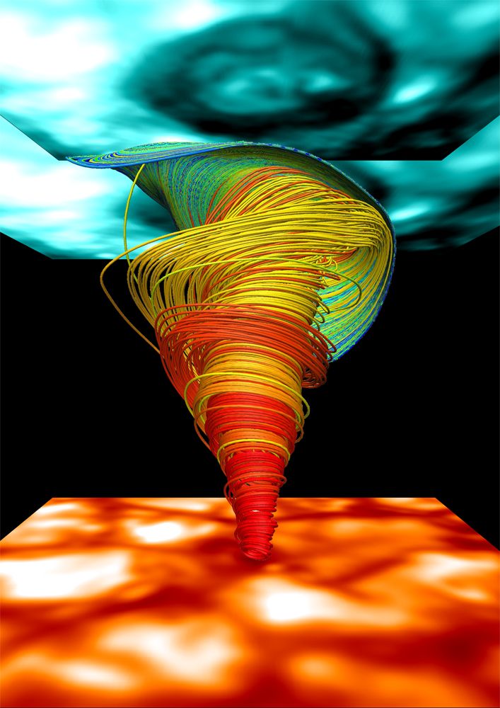 Magnetic Tornado