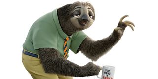 Flash the Sloth in Zootopia
