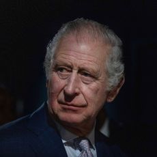 King Charles III visits The Africa Centre in London, in 2023 