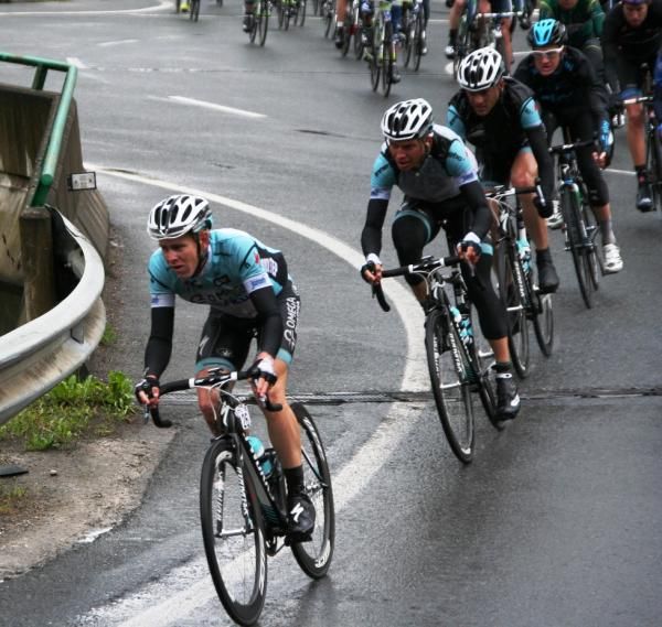 Julien Vermote (Omega Pharma-Quickstep) and Tony Martin (Omega Pharma-Quickstep)