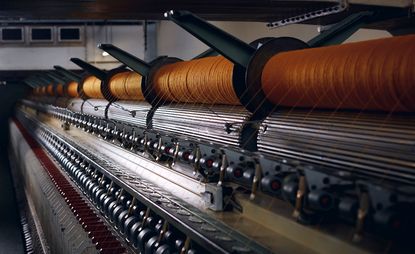 Inside the Johnstons of Elgin factory.