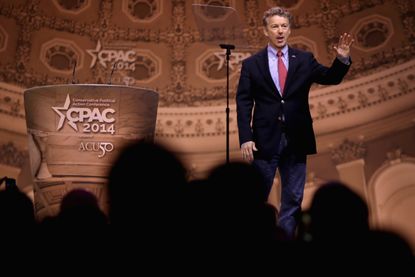 Rand Paul dominates the CPAC straw poll again &mdash; but he's still not the 2016 GOP frontrunner