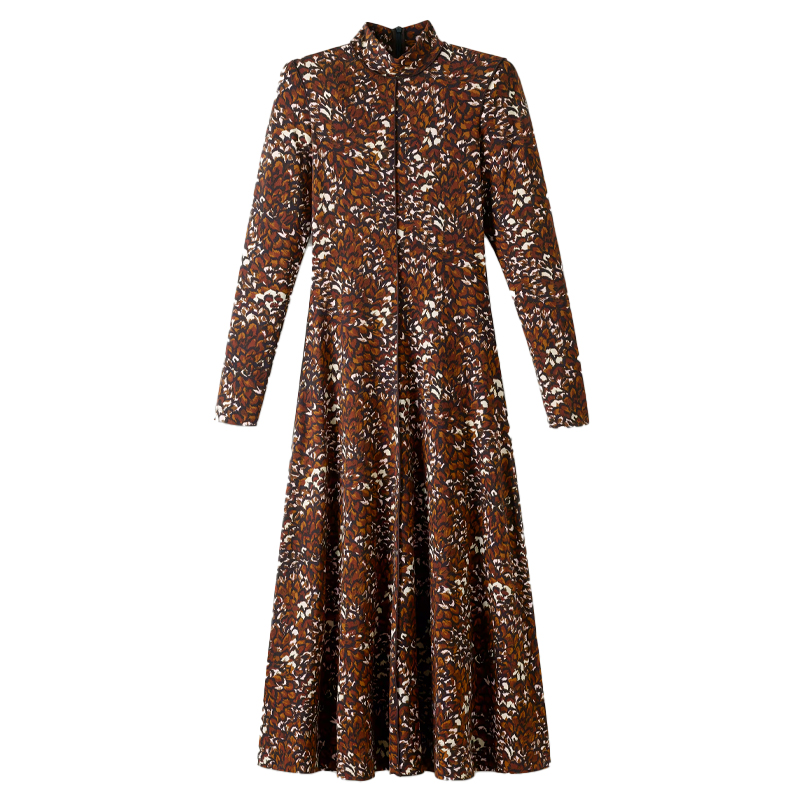 Mint Velvet feather print dress