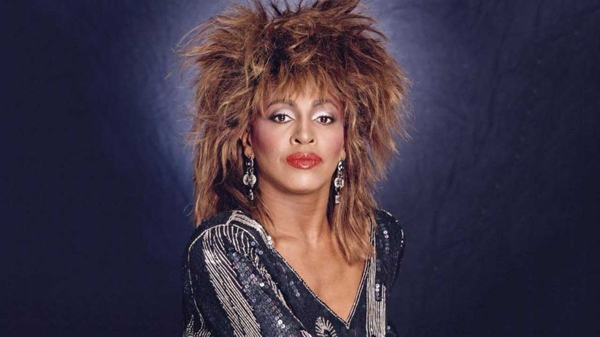 Tina Turner studio portrait