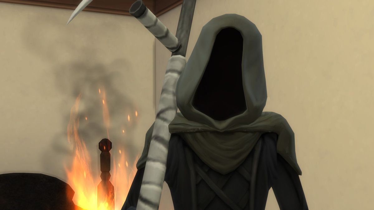 The Sims 4's Grim Reaper event seems pretty neat actually but, surprising no one, it's also very bugged