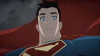 My Adventures with Superman's Clark Kent wearing new costume