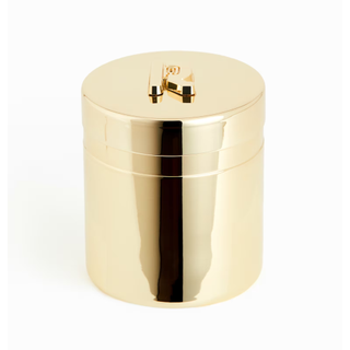 A gold candle 