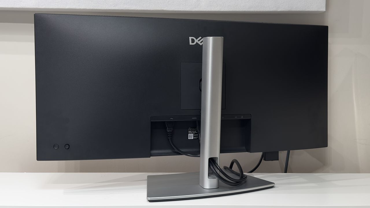 The Dell Pro 34 Plus P3425WE Monitor on a desk