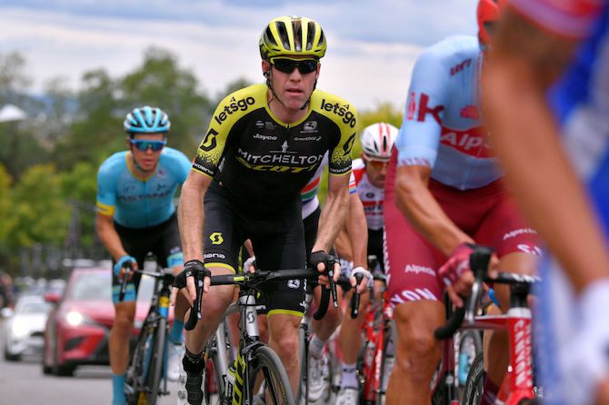 Mitchelton-Scott&#039;s Brent Bookwalter at the 2019 GP Cycliste de Montréal