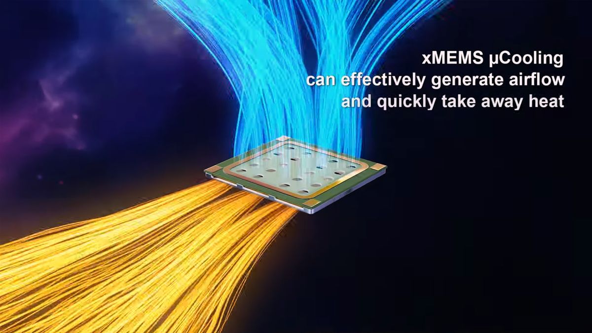xMEMS' fan-on-a-chip cooling can reduce SSD temperatures by up to 20%