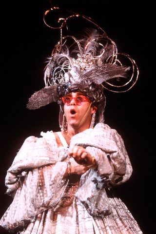 Elton John - the most outrageous stage outfits of all time