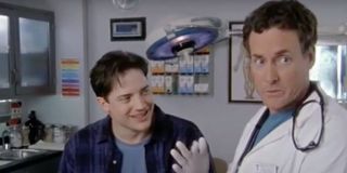 Brendan Fraser and John McGinley on Scrubs