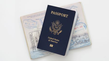 An American passport