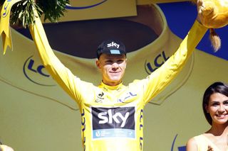 Chris Froome on stage seven of the 2015 Tour de France