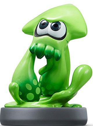 Inkling Squid Green Splatoon amiibo