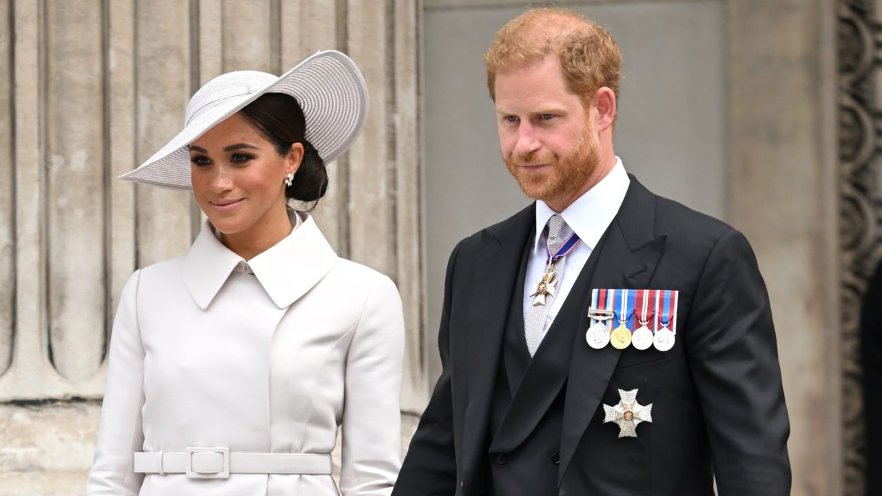 Prince Harry and Meghan Markle&#039;s &quot;great tragedy&quot; revealed by expert; seen here attending the National Service of Thanksgiving at St Paul&#039;s Cathedral 