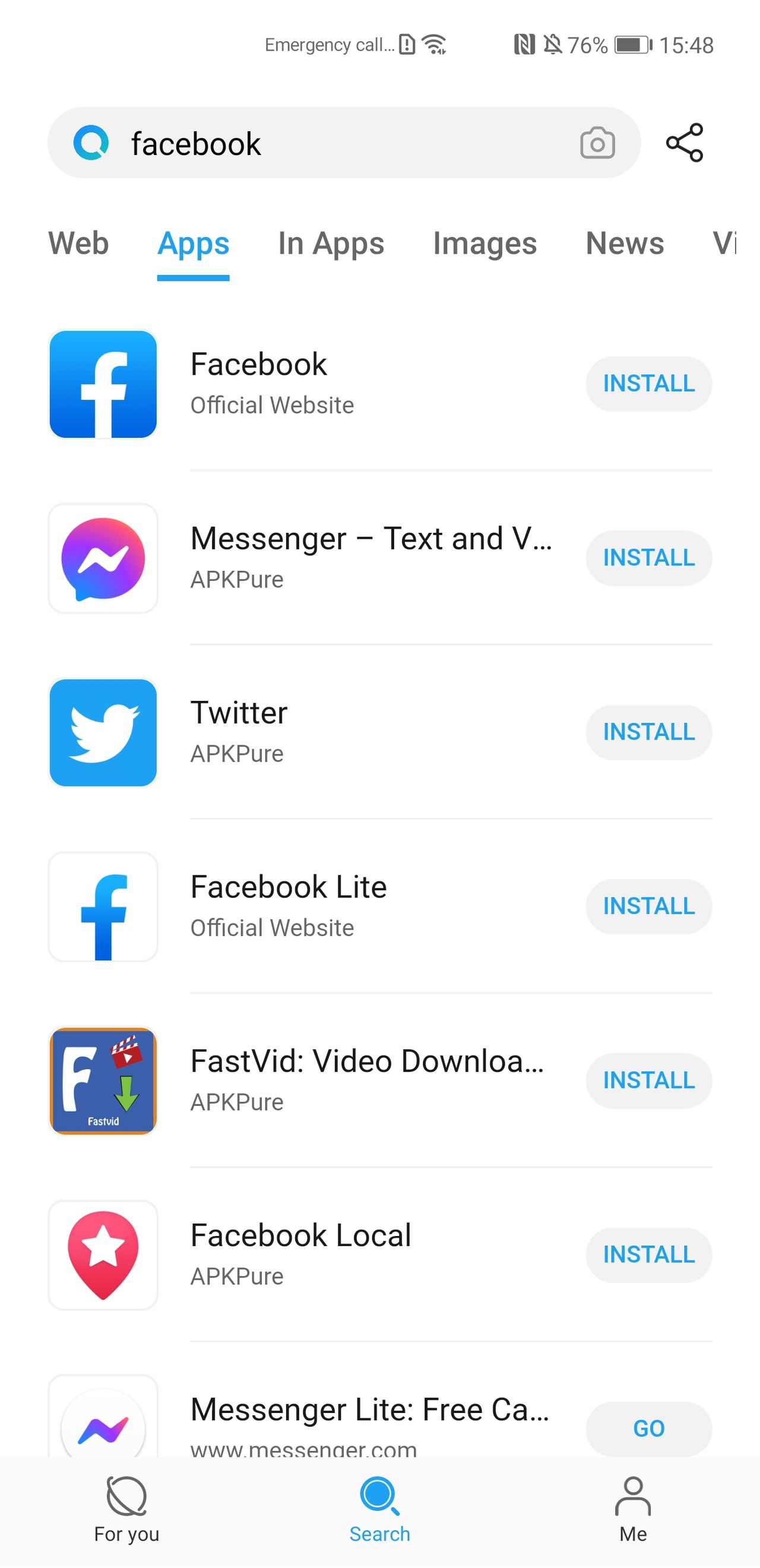 petal search