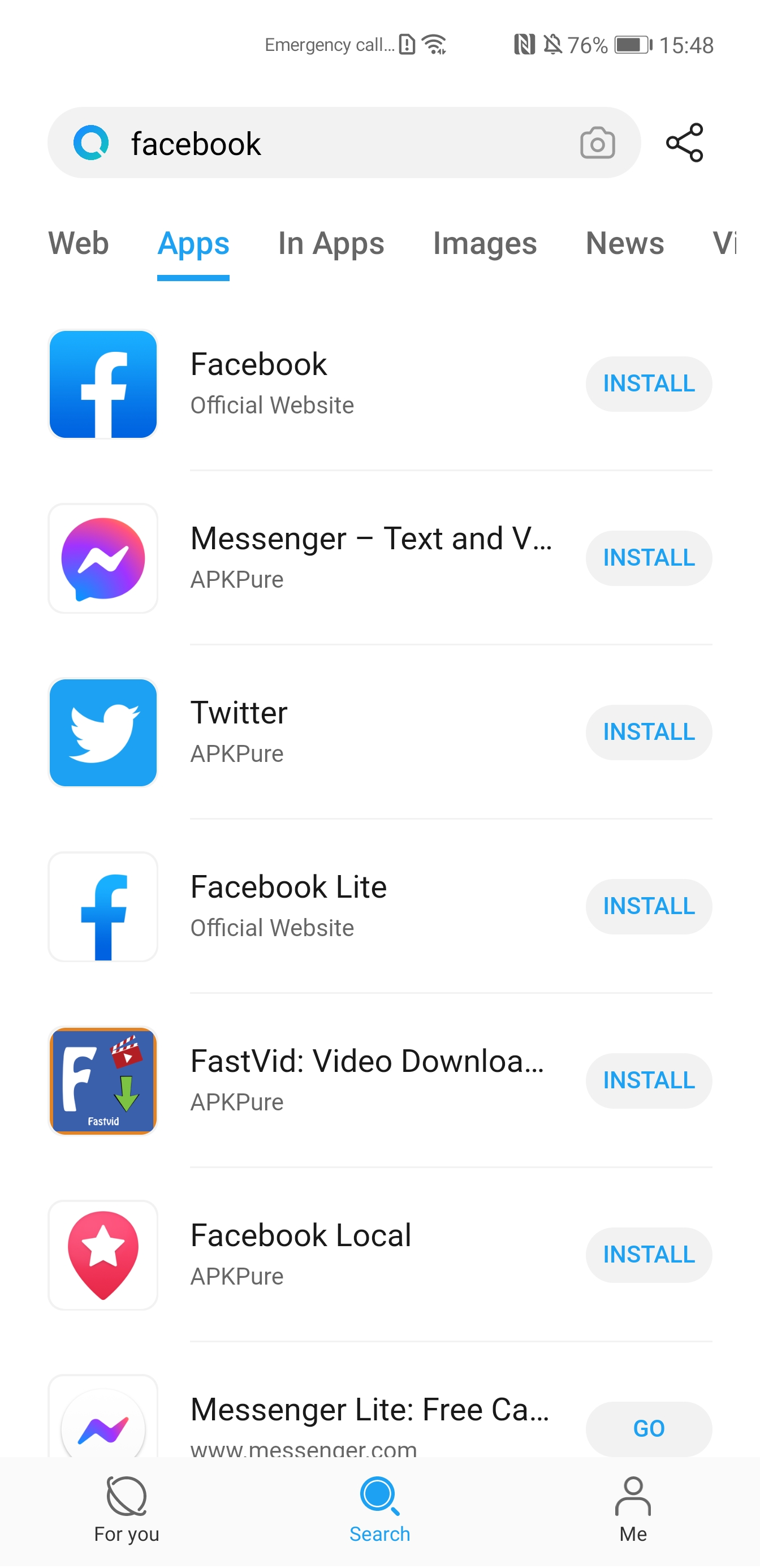 petal search