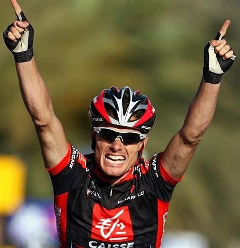 Luis Le&oacute;n S&aacute;nchez (Caisse d'Epargne) takes the final stage