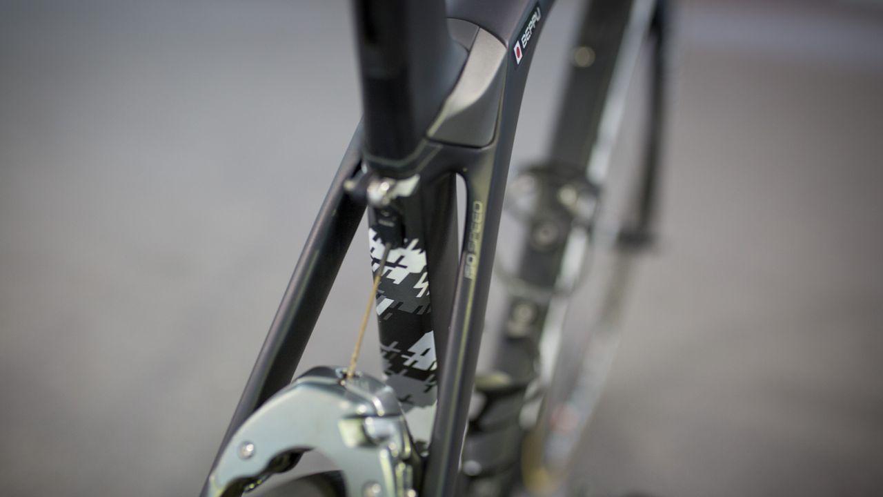 More camo design is located on the rear of the seat tube