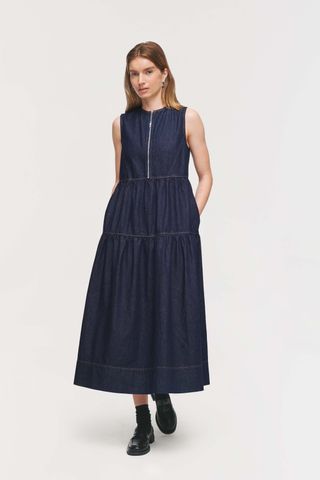 Berkley Tiered Denim Dress