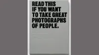 最好的摄影书籍:如果你想拍出很棒的人物照片，请阅读这本书
