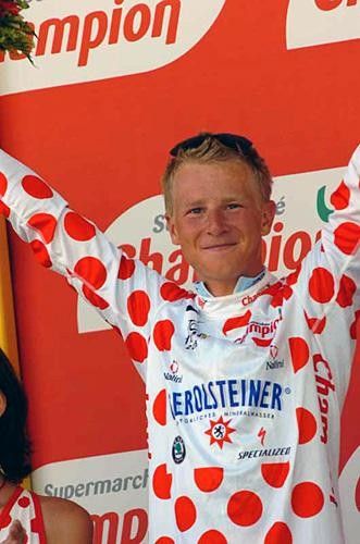 Fabian Wegmann (Gerolsteiner) is the mountains leader