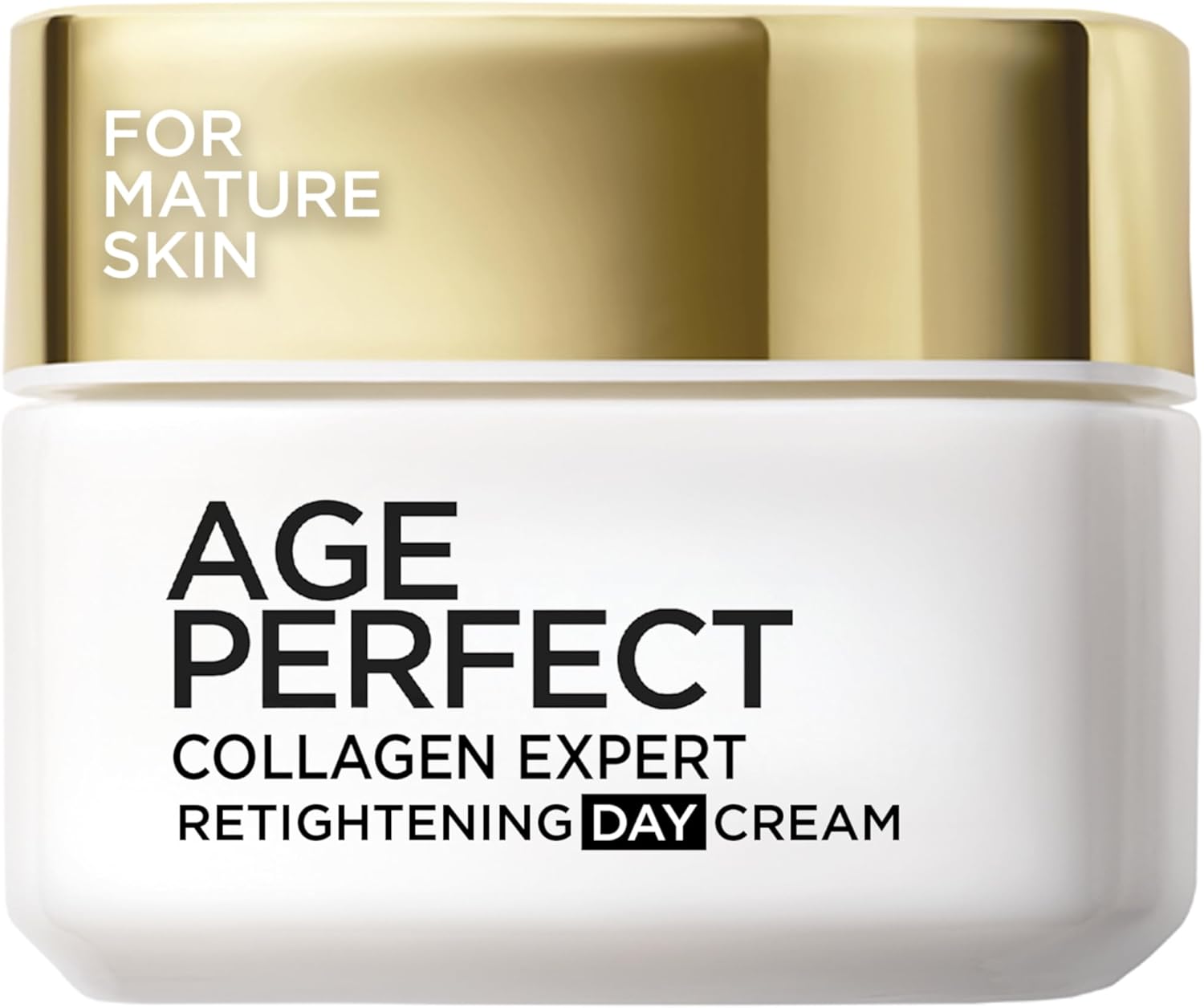 L&amp;rsquo;or&amp;eacute;al Paris Age Perfect Collagen Expert Retightening Day Cream 50+, Firmer, Supple, Moisturised and Hydrated Skin, Collagen Aa Fractions, 50ml