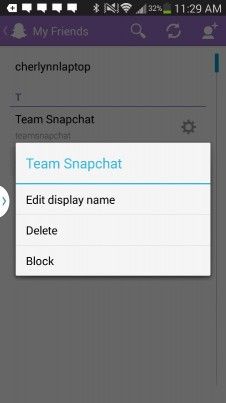 snapchat block delete 226.5403