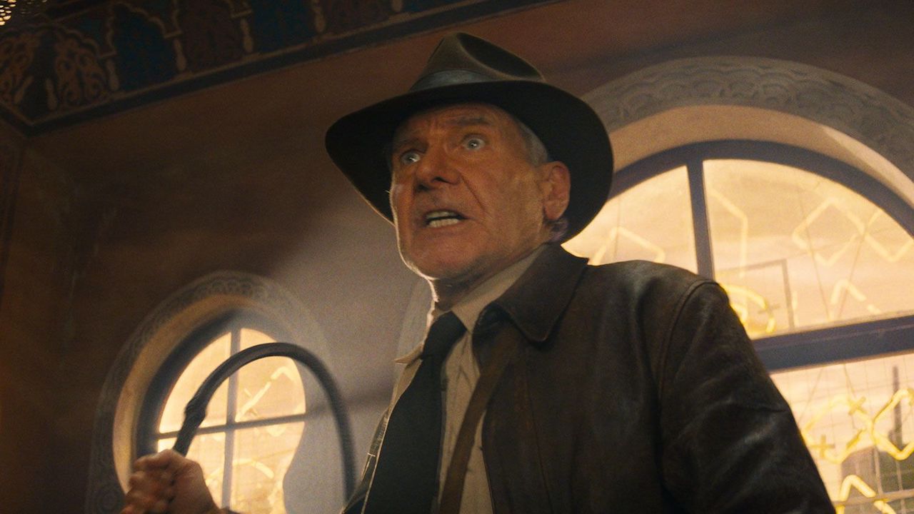 Standbild aus „Indiana Jones und das Zifferblatt des Schicksals“.