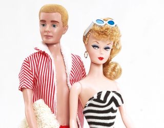 1960s Barbie and Ken dolls